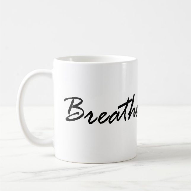 Caneca De Café Breathe (Esquerda)