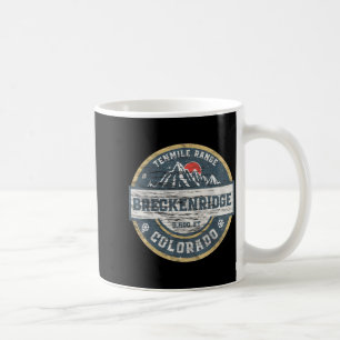 Caneca De Café Breckenridge Colorado Faixa Tenmile Montanha Rocho