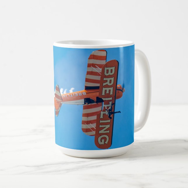 Caneca De Café Breitling Wing Walker (Frente Esquerda)