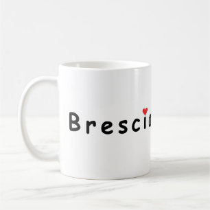 Caneca De Café Brescia Itália, eu amo Brescia