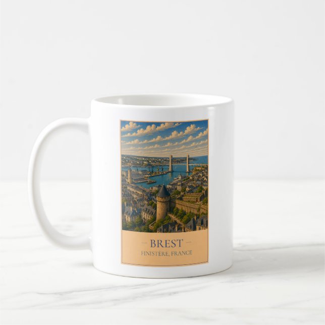 Caneca De Café Brest (Esquerda)