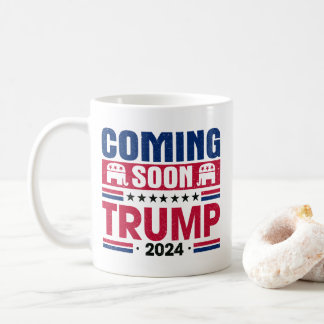 Caneca De Café Brevemente Trump 2024 Presidente
