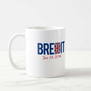 Caneca De Café BREXIT - 23 de junho de 2016 - -