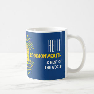 Caneca De Café BREXIT Goodbye Europe Hello COMMONWEALTH