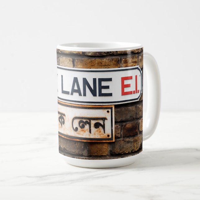 Caneca de Café Brick Lane (Frente Esquerda)