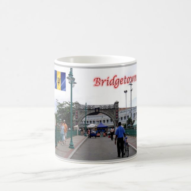 Caneca De Café Bridgetown - Barbados - (Centro)