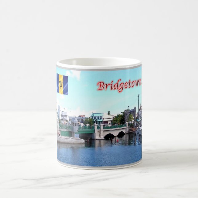 Caneca De Café Bridgetown - Barbados - (Centro)