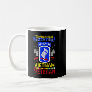 Caneca De Café Brigada aérea n.o 173 Vietname Camisa veterana Sky