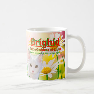 Caneca De Café Brighid Celtic Goddess Righty