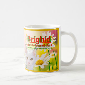 Caneca De Café Brighid Celtic Goddess Righty