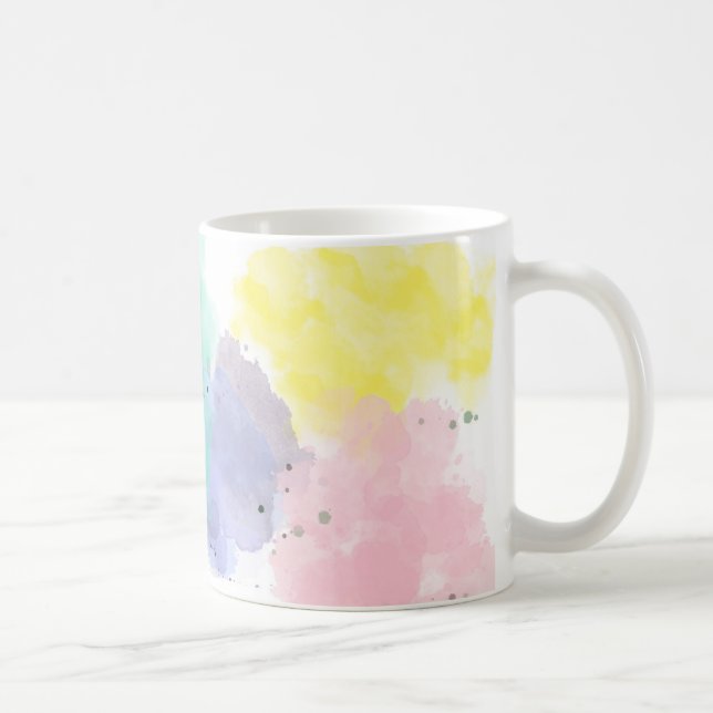 Caneca De Café Bright colors With a gentle touch (Direita)