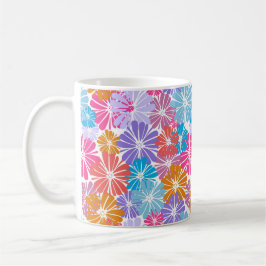 Caneca De Café Bright Floral Mug