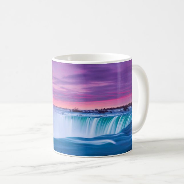 Caneca De Café Bright no Niagara Falls (Frente Esquerda)