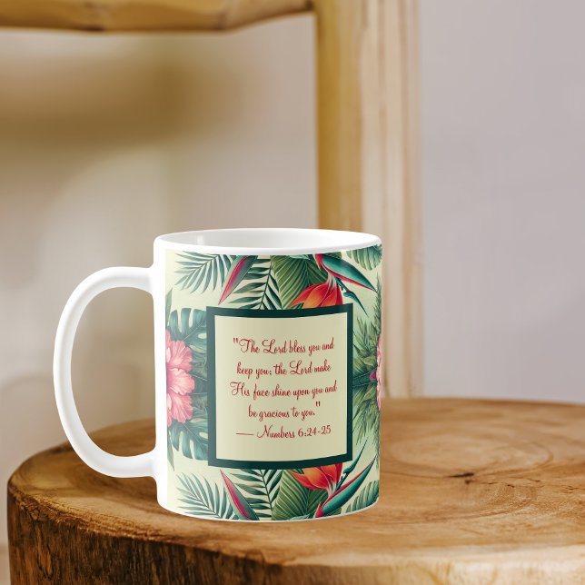 Caneca De Café Bright Tropics Morning Benbenção Mug (Criador carregado)