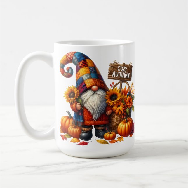 CANECA DE CAFÉ BRILHANTE COR DE PATCHWORK QUEDA NOMES (Esquerda)