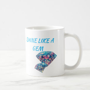 Caneca De Café Brilhe como uma gema