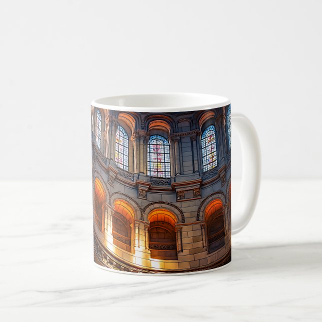 Caneca De Café Brilho Celestial (Frente Esquerda)