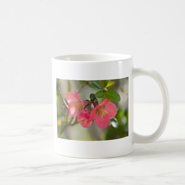 Caneca De Café Brilho Cinzento Rosa (Direita)