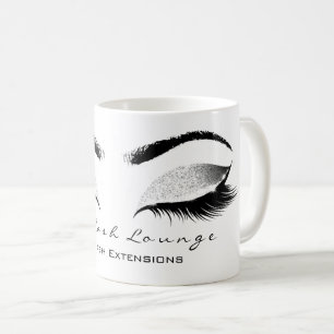 Caneca De Café Brilho das cinzas de Silve do estúdio da beleza d
