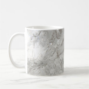 Caneca De Café brilho de quartzo cristal congelado amor cicatriza