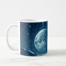 Caneca De Café Brilho lunar