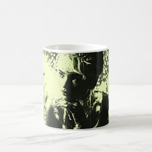Caneca De Café Brilho Neon Muse