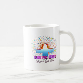 Caneca De Café Brilho Religioso Cristão Para Jesus Deixe Sua Luz
