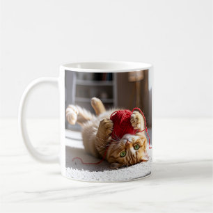 Caneca De Café Brincadeira de Gato de Gato