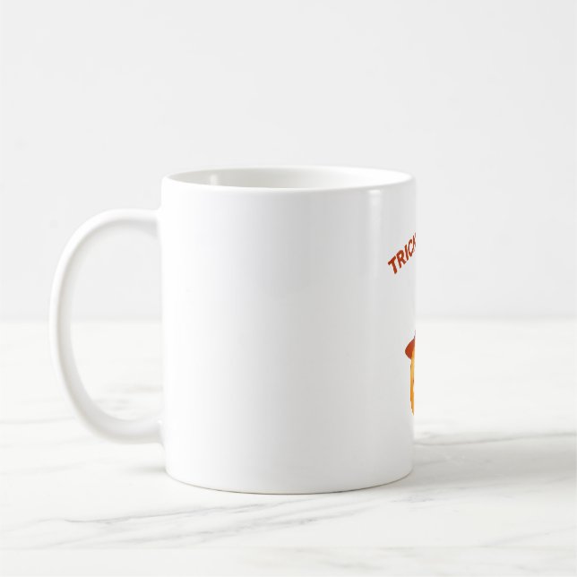 Caneca De Café Brincadeira de Halloween (Esquerda)