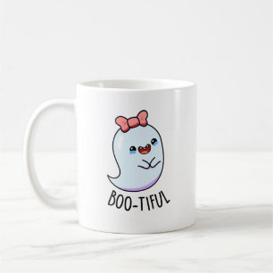 Caneca De Café Brincadeira Engraçada, Girly Halloween Ghost Pun