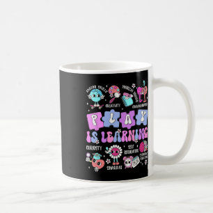 Caneca De Café Brincar é Aprender Professor Primeiro Dia De Aula 