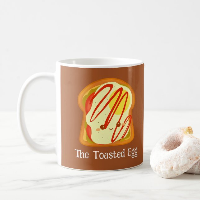 Caneca De Café Brinde Avocado Com Ovo E Tomate (Com Donut)