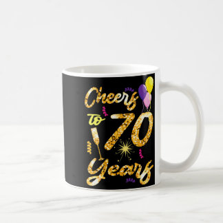 Caneca De Café Brindes a 70 Anos 1951 Presente de 70º Aniversário