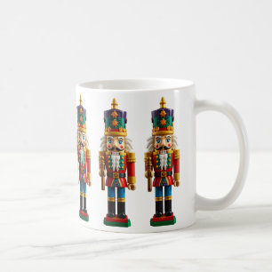 Caneca De Café Brinquedo Noz-Noz de Natal Colorido