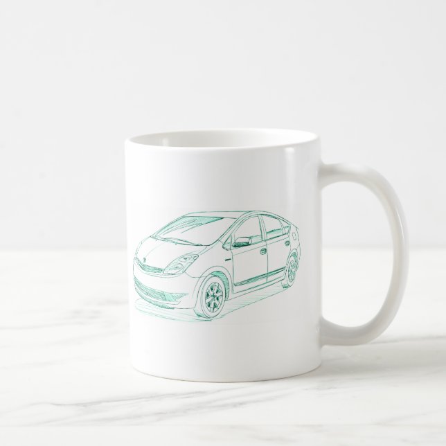 Caneca De Café Brinquedo Prius gen2 2004+ (Direita)