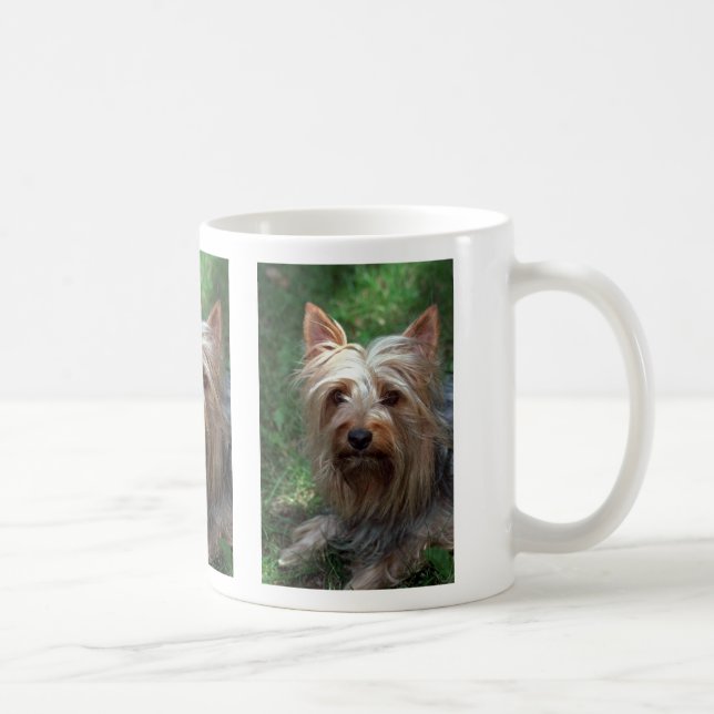 Caneca De Café Brinquedo Terrier de seda (Direita)