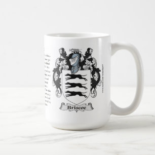 Caneca De Café Briscoe, a origem, o significado e a crista