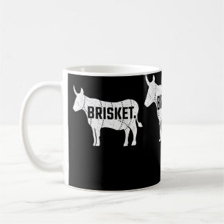Caneca De Café Brisket Barbecue Beef Griling Pitmaster Gift