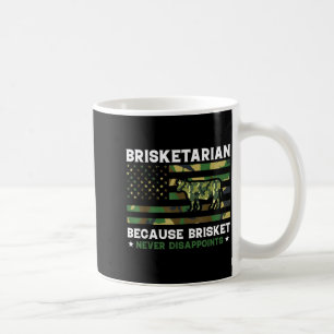 Caneca De Café Brisketarian porque camisa de brisket decepciona c