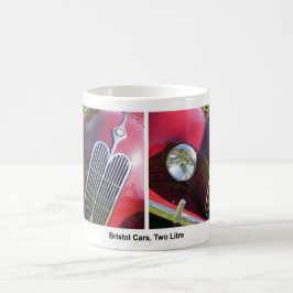 Caneca De Café Bristol, 2 Litros, Carro vintage.