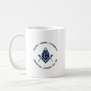Caneca De Café Bristol Masonic Mug