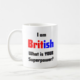 caneca de café britânica