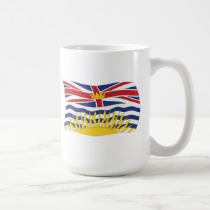 Caneca De Café British Columbia Flag Mug