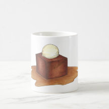 British Sticky Toffee Pudim Inglês Foodie Mug