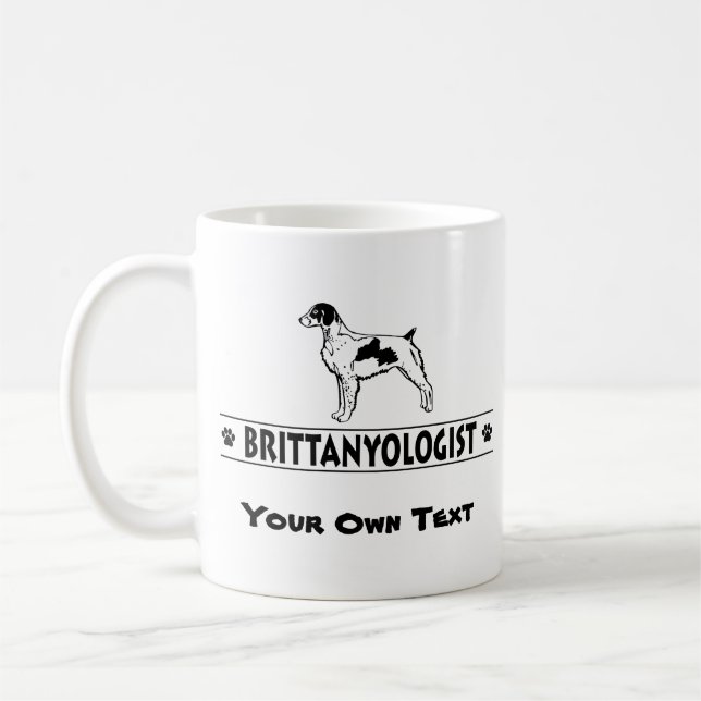 Caneca De Café Brittany cómico (Esquerda)