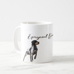 Caneca De Café Brittany Spaniel caça no campo