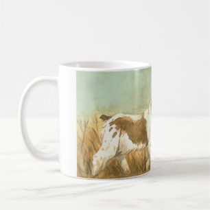 Caneca De Café Brittany Spaniel Dog Art Mug