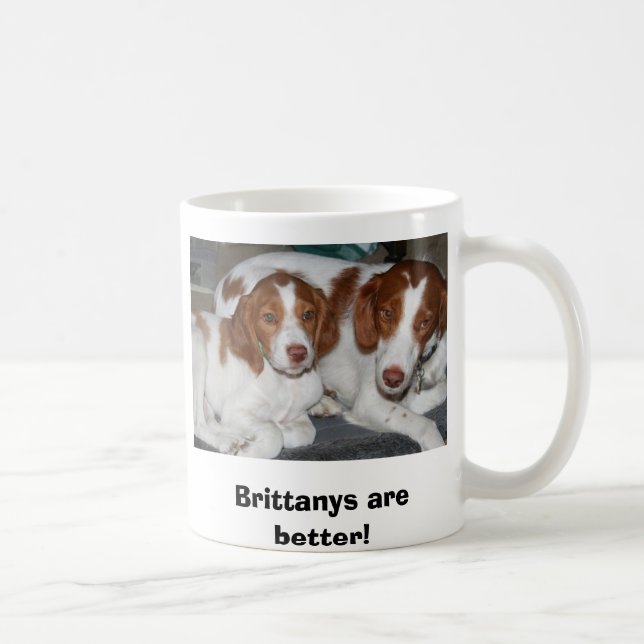 Caneca De Café Brittanys é melhor! (Direita)