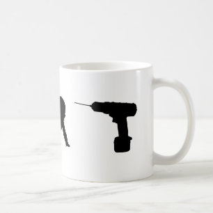 Caneca De Café Broca do bebê da broca