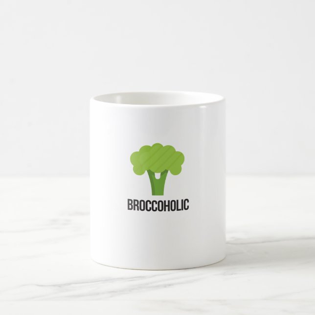 Caneca De Café Broccoholic - objecto indispensável para o Vegan & (Centro)